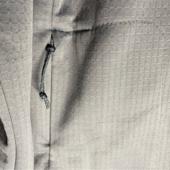Columbia PFG Omni-Shield pullover Jacket Grey S Performance Fishing Gear 3/4 Zip - Picture 6 of 9
